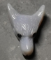 Preview: Achat Wolfskopf Anhänger